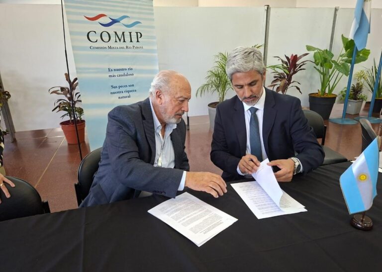 Convenio de Colaboración y Asistencia Recíproca entre COMIP y la Dirección de Transporte Fluvial y Puertos de la Provincia de Corrientes