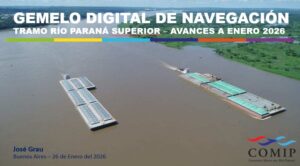 Lee más sobre el artículo Gemelo Digital de Navegación – Tramo Río Paraná Superior