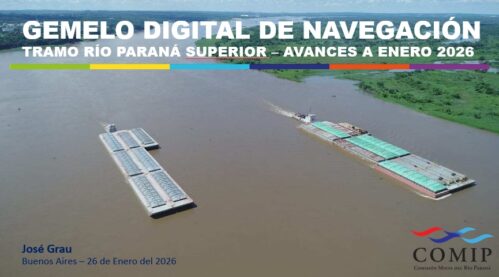 Gemelo Digital de Navegación – Tramo Río Paraná Superior